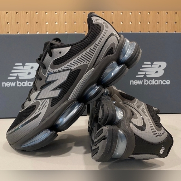 Men\'s New Balance Abzorb 2000 Black Gray Athletic Running Shoes main image 6